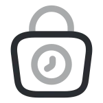 Bag Timer SVG Icon